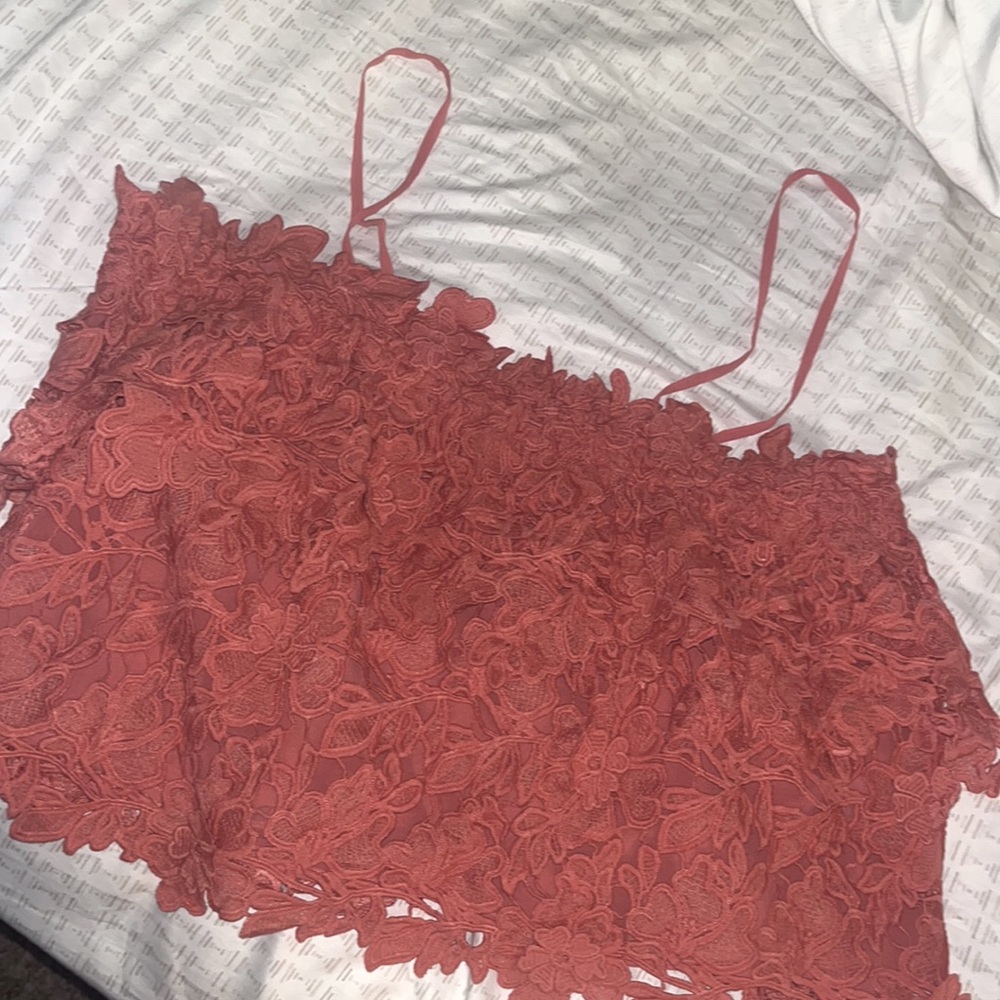 Anthropologie Crochet Tank